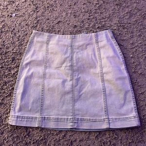Jean skirt
